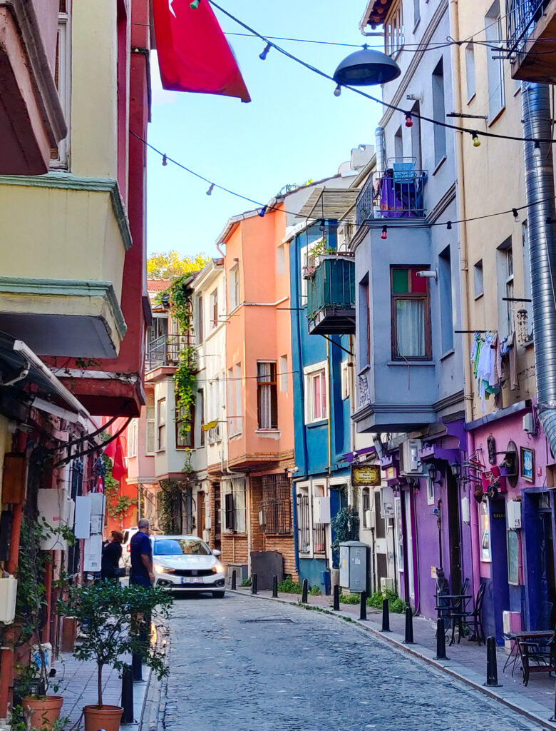 Balat is a historic, colorful, wild and creative neighborhood on the European side of Istanbul, Turkey.