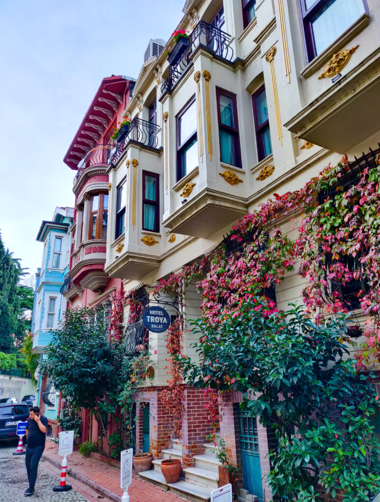 Balat is a historic, colorful, wild and creative neighborhood on the European side of Istanbul, Turkey.