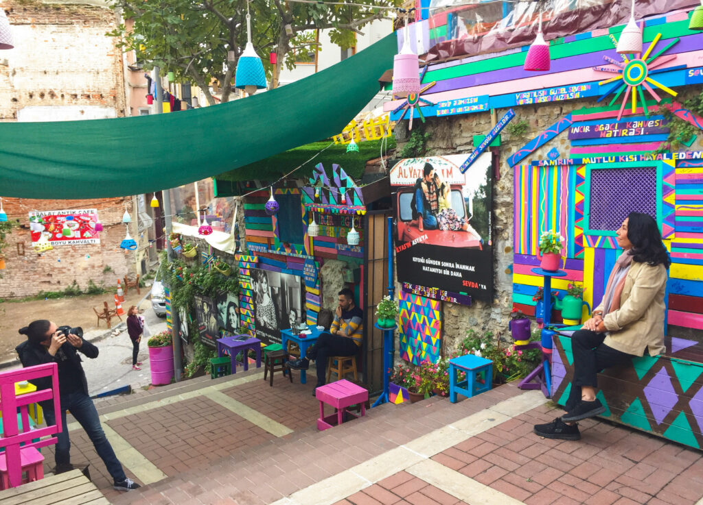 Balat is a historic, colorful, wild and creative neighborhood on the European side of Istanbul, Turkey.